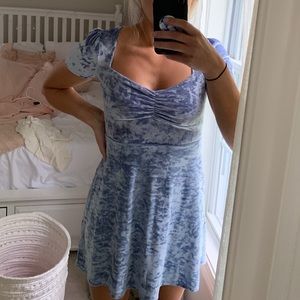 UO Velvet Purple Dress